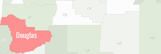Douglas County Map
